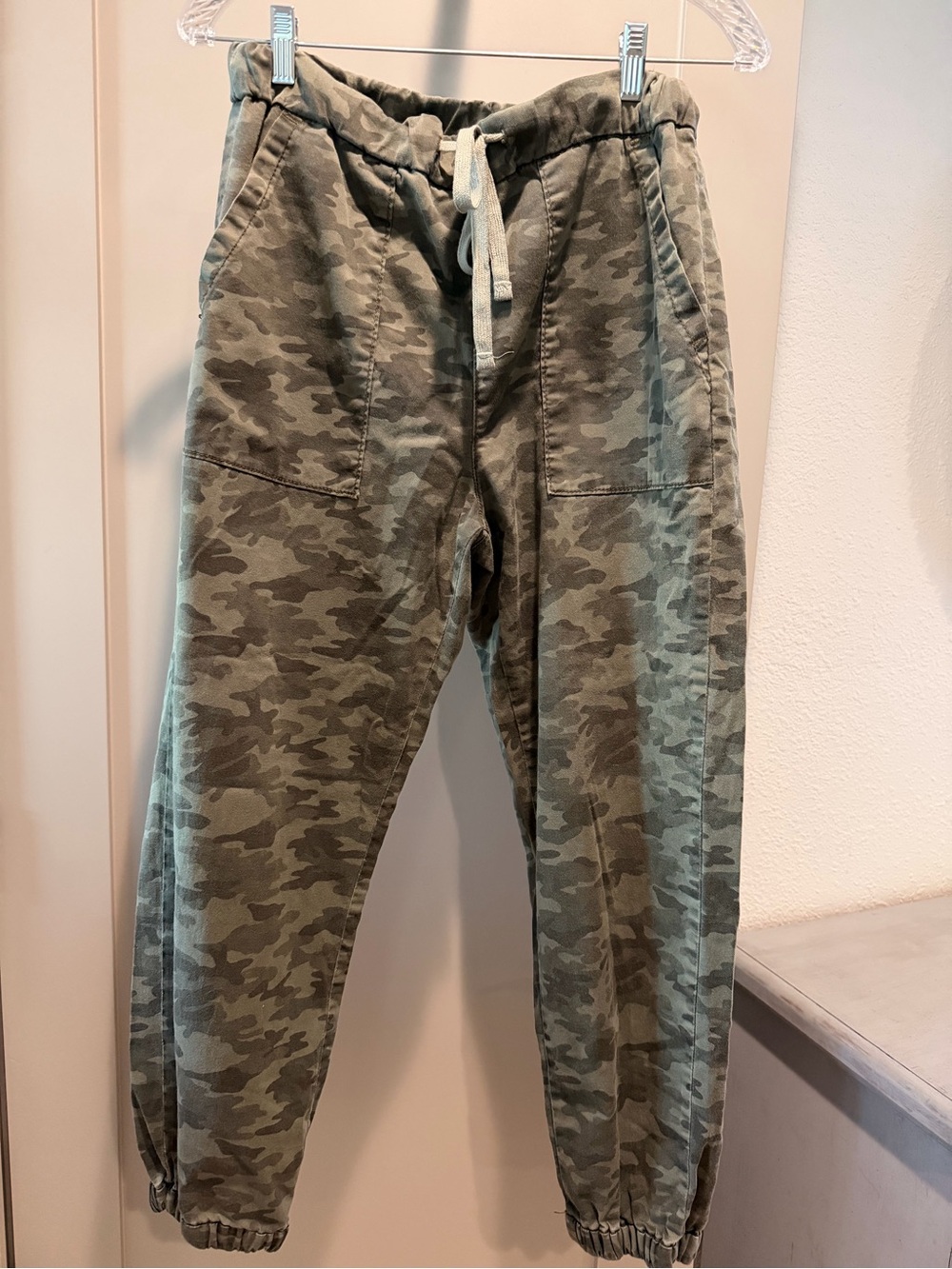 Levi's Olive Green Camo Jogger Track Pants